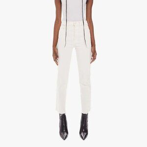 MOTHER The Tripper Ankle Fray Jeans - Play Date